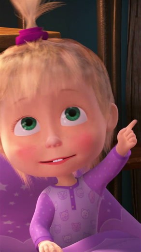 Bear's Sleepy Secret! 🐻💤 #RockaByeBaby #MashaAndTheBear #Shorts #cartoonforkids #kids #animation