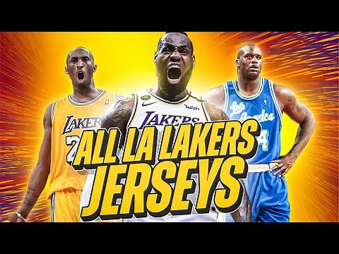 EVERY LA LAKERS Jersey Ever Made - 1960 to 2024 🏀🔥