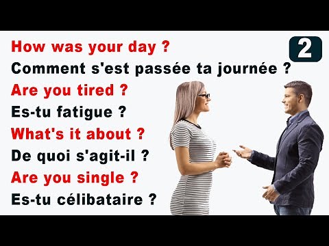 60 Questions et Reponses très Utiles en Anglais || Conversation Questions English and French