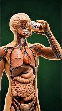 Watch How Fast One Sip Affects Your Body… #shorts #viralvideo #educationialshorts