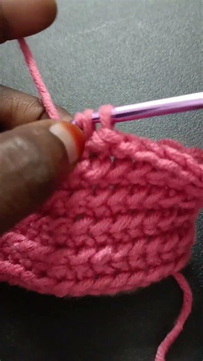 BEGINNER CROCHET WOOLEN THREAD PATTERN