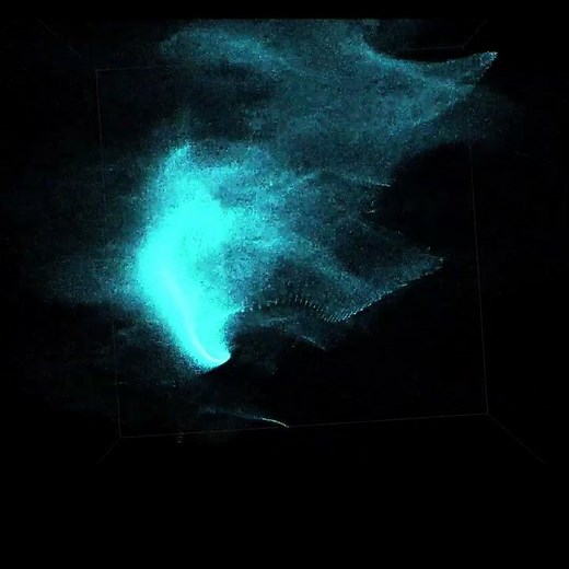 Three.js FBO Particle Animation for React Developers #javascript