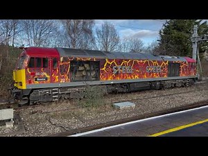 Freight Trains at Swindon - Class 59, 60, 66 and 70's!