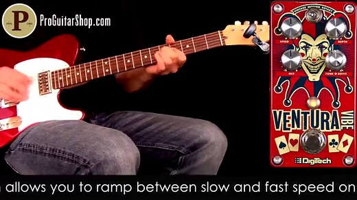 Digitech Ventura Vibe demo by Mike Hermans