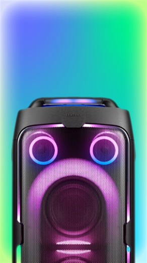 🎵Bring the festival vibes wherever you go, with Sound Tower. 🎶 It's the ultimate party system on wheels, so you can let the good times roll. 🎤🎸 #SamsungSounds #SoundTower #ST50F #ST40F #Qsymphony #edm #concert #festival #techno #dj #karaoke #music #homeparty #houseparty #speaker #partyspeaker | Samsung
