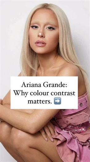 Colour Analysis + Online Personal Stylist on Instagram: "Ariana Grande is a perfect example of why colour analysis matters, it can truly transform everything! 🔥 From her iconic deep brunette locks to experimenting with platinum blonde, Ariana’s journey shows how the right colours can elevate your look. ✅ When she aligns her hair, makeup, and wardrobe with tones that complement her deep Autumn season, it enhances her glow and overall presence. Colour analysis helps you discover the shades that m