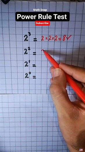 Power Rule Explain #maths #mathstricks #education