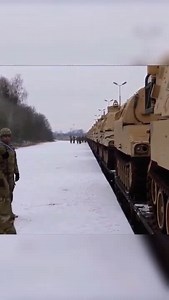38K views · 1.3K reactions | U.S Military Heavy Combat Vehicles Arrive In Poland | Ultimate Military Channel | Facebook