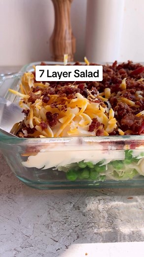 Delicious Seven Layer Salad Recipe for Easy Sides