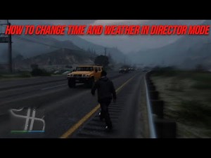 How To Change Time And Weather In Director Mode (GTA 5) #shorts #director mode