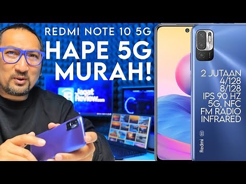 Murah, Gaming Kencang, 5G Pula: Review Redmi Note 10 5G - by Xiaomi