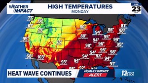 Sweltering heat, humidity continues as heat dome settles over eastern U.S.