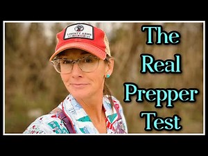 🫵🏼 The REAL Prepper Test...