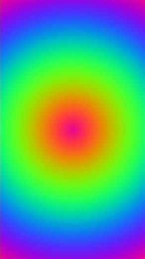 Radial Gradient Pulse Loop | Hypnotic Color Burst #shorts