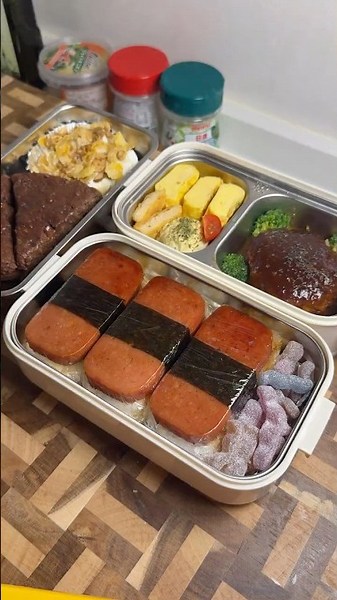 Packing lunch for his 12-hour shift at 5 am