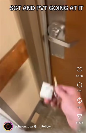 Big Sarge was movin with a purpose 😏 #miltok #militarytiktok #veteransoftiktok #miltokcommunity #militaryhumor