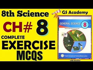 Exercise solution, chapter 8, force and pressure, class 8 general science, 8th science, new course