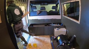 2.2K views · 179 reactions | Bench seats are in!  These make up both the large L shaped seating area and the Double Bed! The first bench has all of the electric components underneath it and the second has all of the water system tucked away! We’ll be finishing it all off in our upholstered foam, keep your eyes peeled for the colour soon! #landpirates #landpirateconversions | Land Pirate Conversions | Facebook