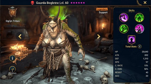 Guurda Bogbrew - HellHades - Raid Shadow Legends