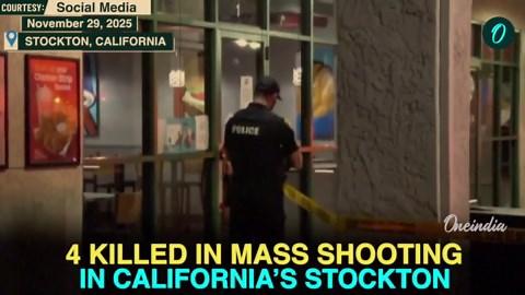 4 Killed, Several Injured in mass shooting at a family event in California’s Stockton