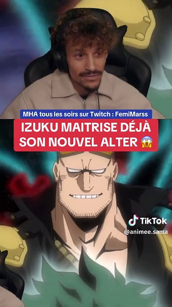 REDIFF COMPLETE SUR PATREON 🚨 Tous les soirs en live sur Twitch (FemiMarss) 🔥 Découvre ou redécouvre avec nous l’anime My Hero Academia dans une petite react sympa ! Petit rappel pour ceux qui commence l'aventure MHA avec moi, si ça commence à la saison 5 c'est normal car j'avais déjà vu de la saison 1 à 4 de mon coté. #Anime #manga #mha #myheroacademia bokunoheroacademia #deku izuku midoriya bakugo katsuki shoto todoroki allmight shigaraki oneforall allforone saison 1 saison 2 saison 3 saison