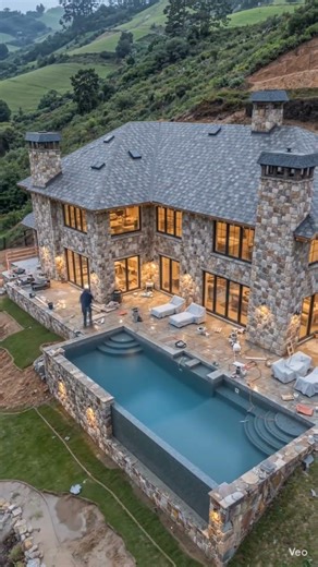 Luxury Mountain Retreat Restoration | Cinematic Build Timelapse