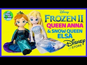 NEW! Frozen 2 Queen Anna and Elsa Plush Dolls