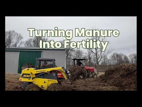 Cleaning the Feeding Pad With Tractors & Swing Steer final