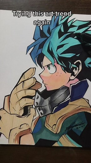 Exploring Anime Art Trends with Deku from My Hero Academia