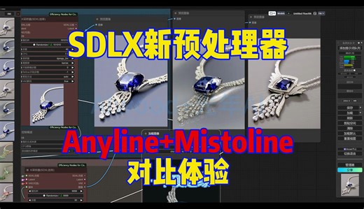 Anyline Mistoline,新的SDXL生态圈ControlNet组合