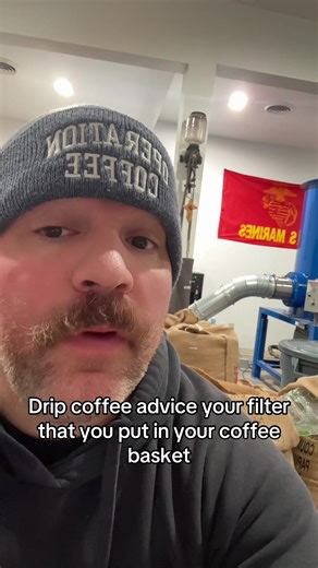 Pre wet your filter before you put coffee in it. #dripcoffeehack #drip