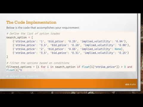 How to Search a List of Dictionaries in Python for Specific Values