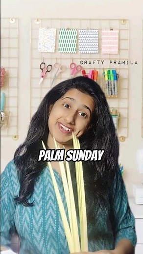 Palm Leaf Cross Kaise Banaye | PALM SUNDAY DIY