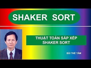(10) Shaker sort algorithm – Bui The Tam