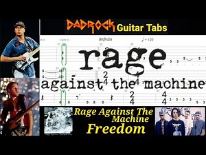 Freedom - Rage Against The Machine - Guitar + Bass TABS Lesson