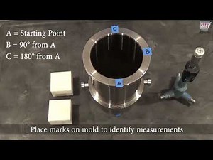 AASHTO T 312 - Annex A - Gyratory Mold Diameter Verification