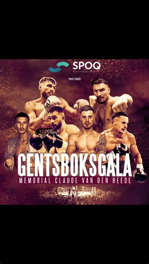Vrijdag 8mei Gents Boksgala @Legendsfightclub