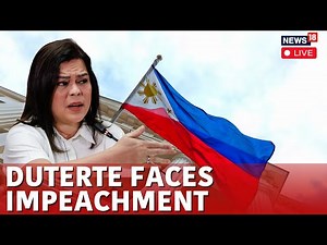 Sara Duterte Impeachment Live Updates | Philippines News Live | President Ferdinand Marcos Jr. N18G