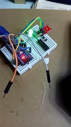 project arduino nano || led on sensor sentuh #diyhandmade #arduino #arduinoproject #elektronik