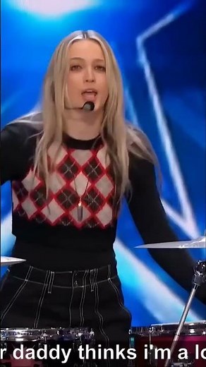 This Teen Girl Is a One-Woman Rock Band! 🤯🎸 | Mia Morris AGT Audition #Shorts