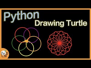 程式畫畫 一學就會 Python 程式作圖 drawing turtle for loop python tutorial