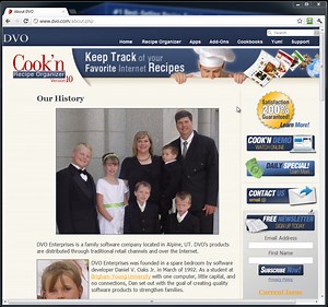 Cook'n recipe organizer online demo