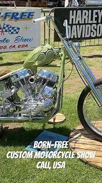 Born-Free Motorcycle Show 2025 | 1948 H-D Panhead by Bates Cycles#DicEtv