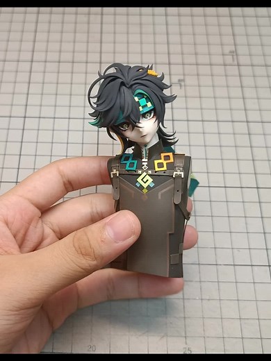Handmade Kinechi Figurine from Genshin Impact