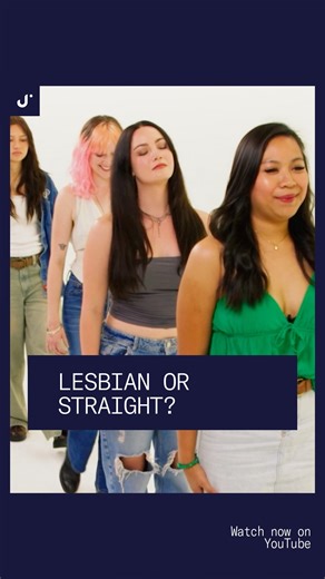 Lesbian or straight? 🤔 #lesbian #straight | Jubilee