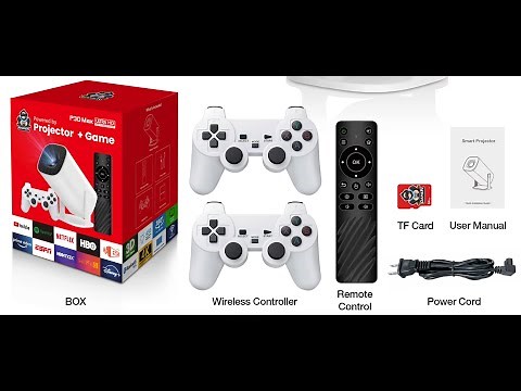 P30 Max Android 11 Projector with Gamepad Combo version by NB Digital Shop