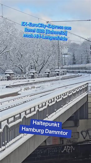 EuroCity Express Train Journey from Basel to Hamburg