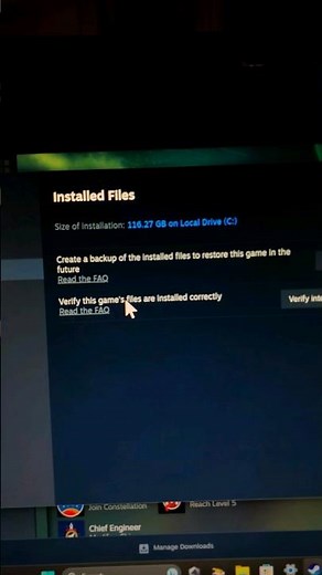 How to quickly Verify Integrity of Game Files on Steam 2023 #gaming #starfield #steam #steampc