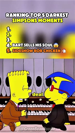 Ranking the Creepiest Simpsons Episodes Ever Made #simpsons #shorts