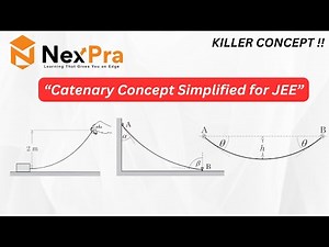 Catenary Problems for JEE Mains & Advanced | Full Concept Simplified